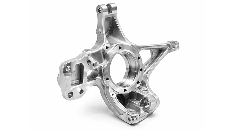 5-Axis CNC Machined Suspension Knuckle