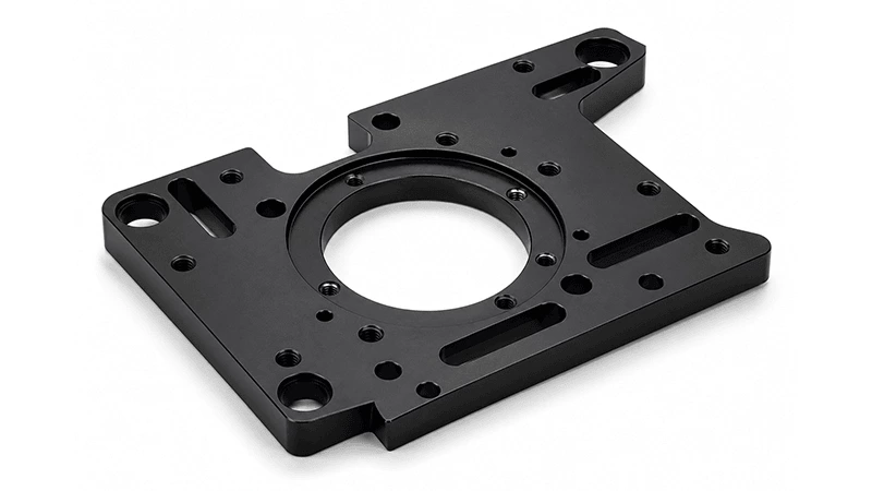 Black Anodized Base Plate