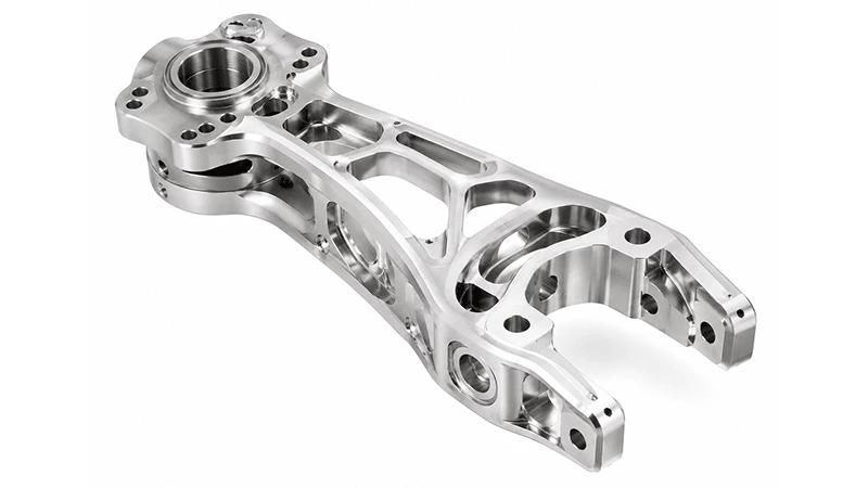 5-Axis CNC Machined Aerospace Bracket