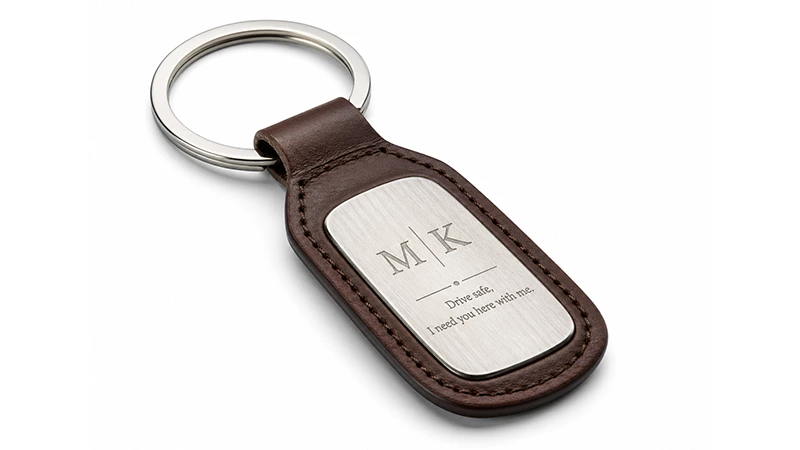 Metal Keychain Plate