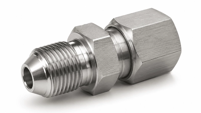 CNC Turned Hydraulic Fitting