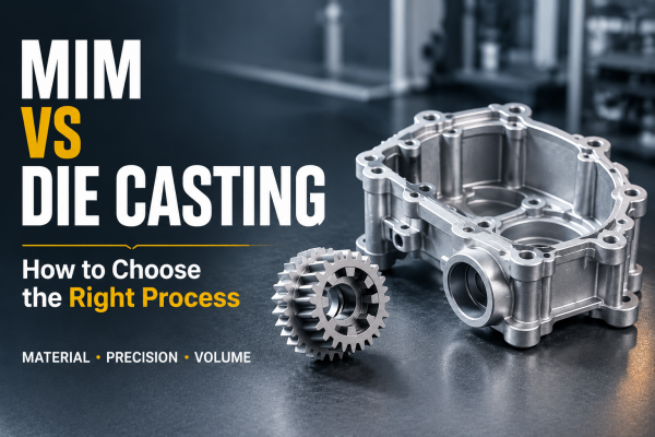 Metal Injection Molding vs. Die Casting: Choosing the Right Process for Your Part